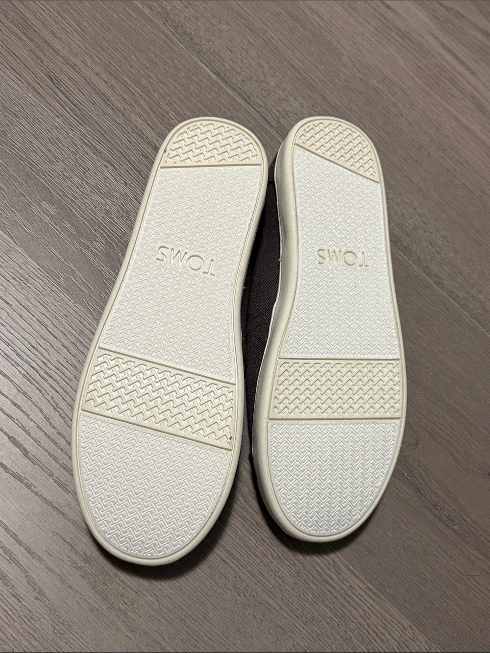 TOMS Men's Slip-On Canvas Loafers in Charcoal - Picture 2 of 3
